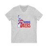 Warroad Lakers Women's V-Neck T-Shirt