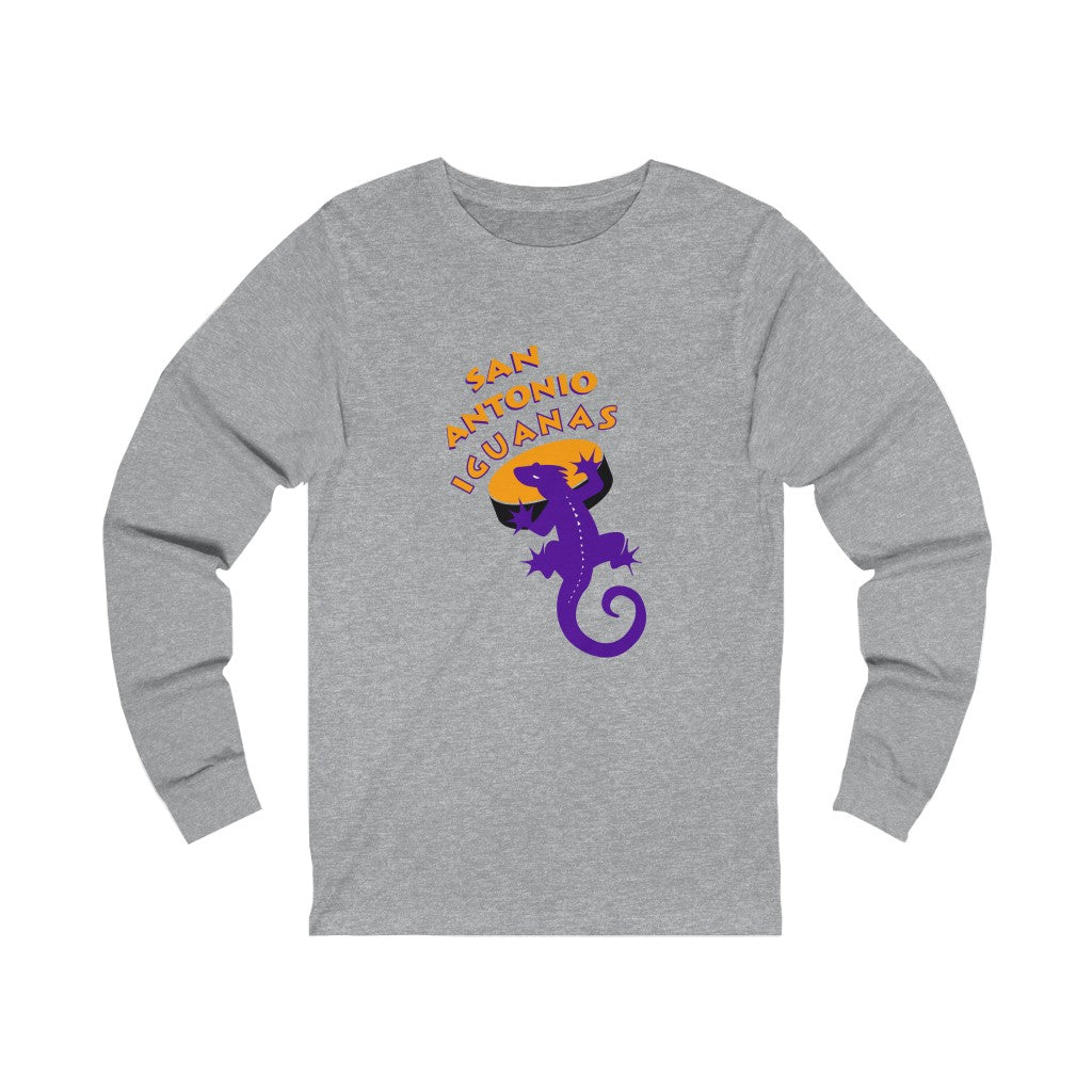 San Antonio Iguanas Long Sleeve Shirt - Athletic Heather