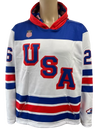 USA Hockey Shield 2026 Replica Performance Hoodie - White