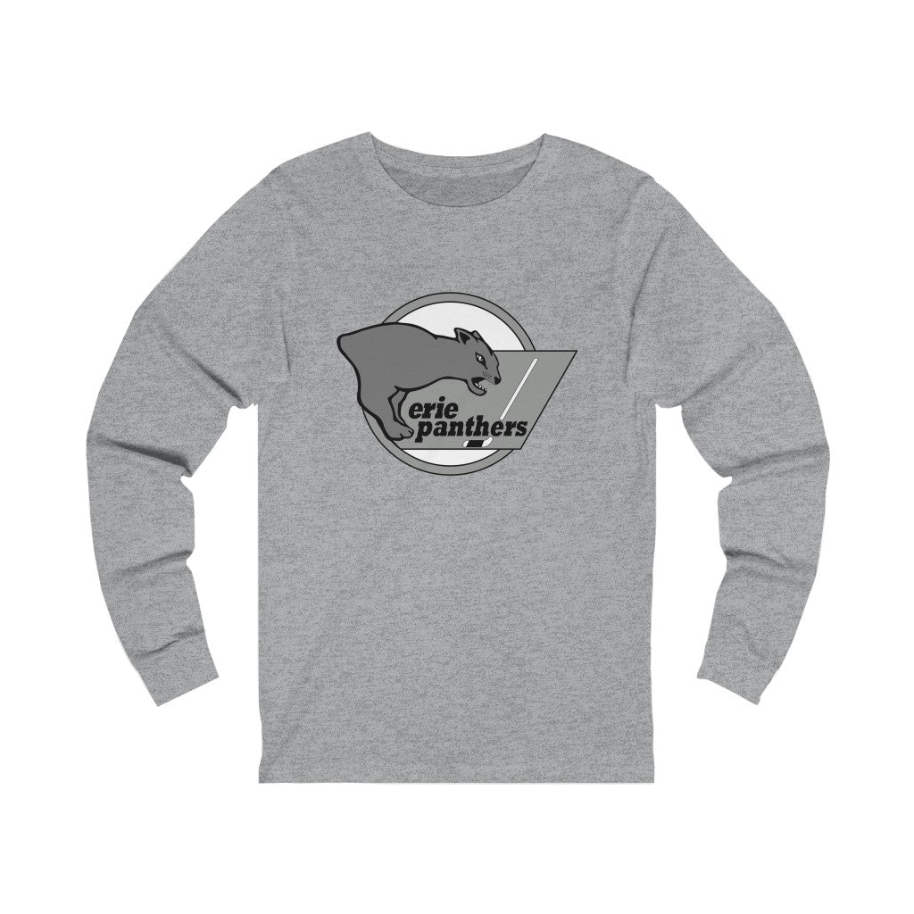 Erie Panthers Long Sleeve Shirt - Athletic Heather