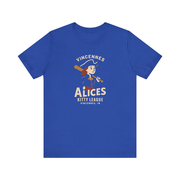 Vincennes Alices T-Shirt (Premium Lightweight) - Vintage Defunct Baseball Teams