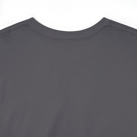 Columbus Mad Cows T-Shirt in charcoal, collar close-up, view 2