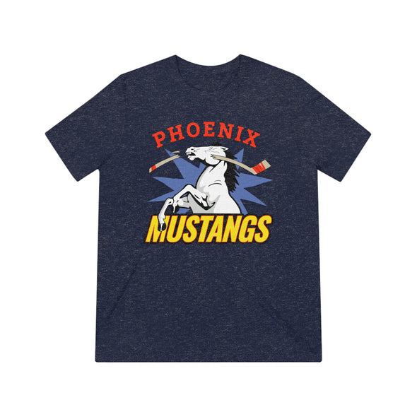 Phoenix Mustangs T-Shirt (Tri-Blend Super Light)