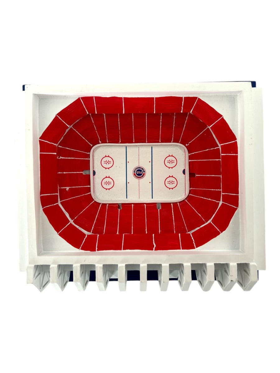 1980 Olympic Herb Brooks Arena Lake Placid Miracle on Ice Scale Replica 8