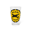 Miami Clippers Pint Glass, 16oz