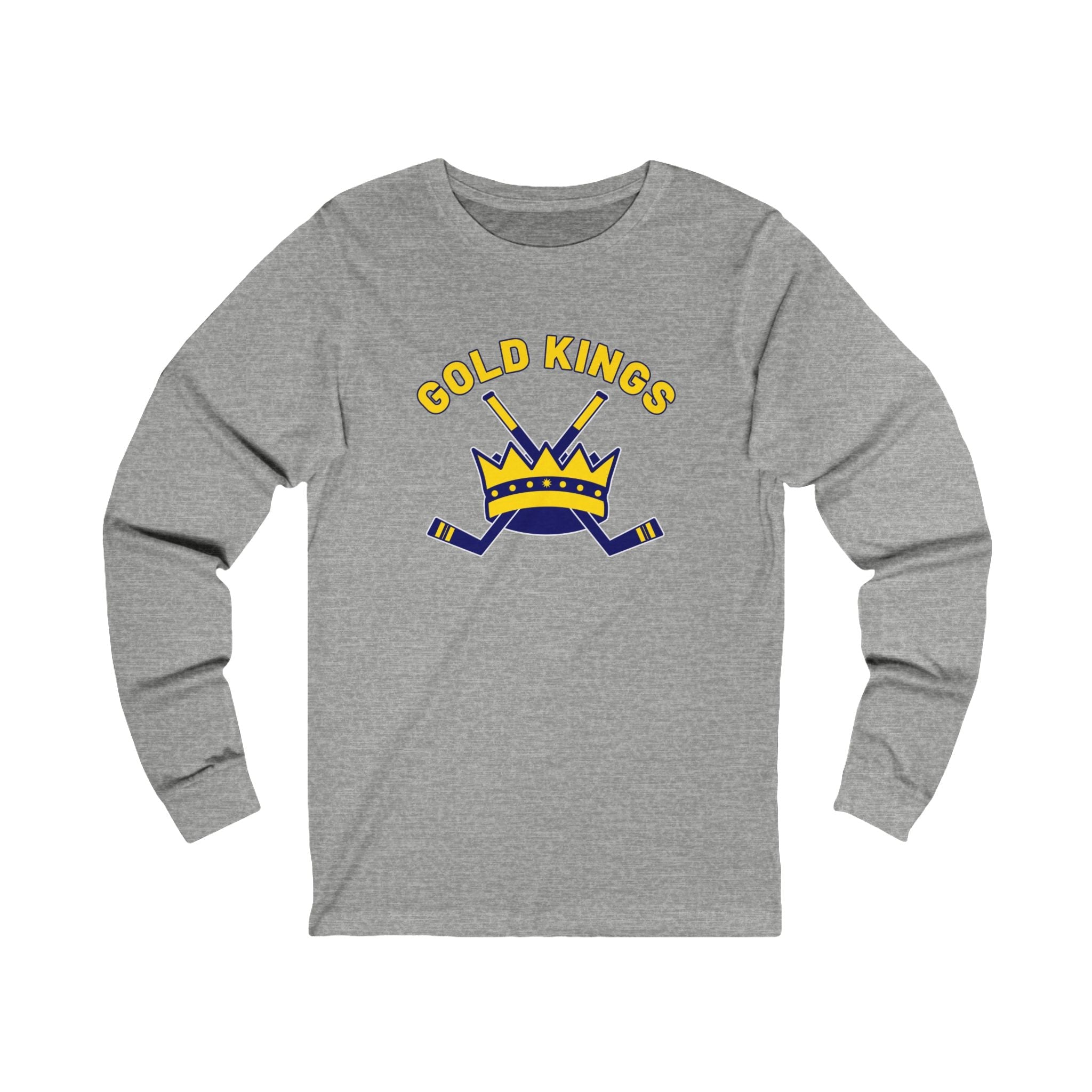 Alaska Gold Kings Long Sleeve Shirt - Athletic Heather