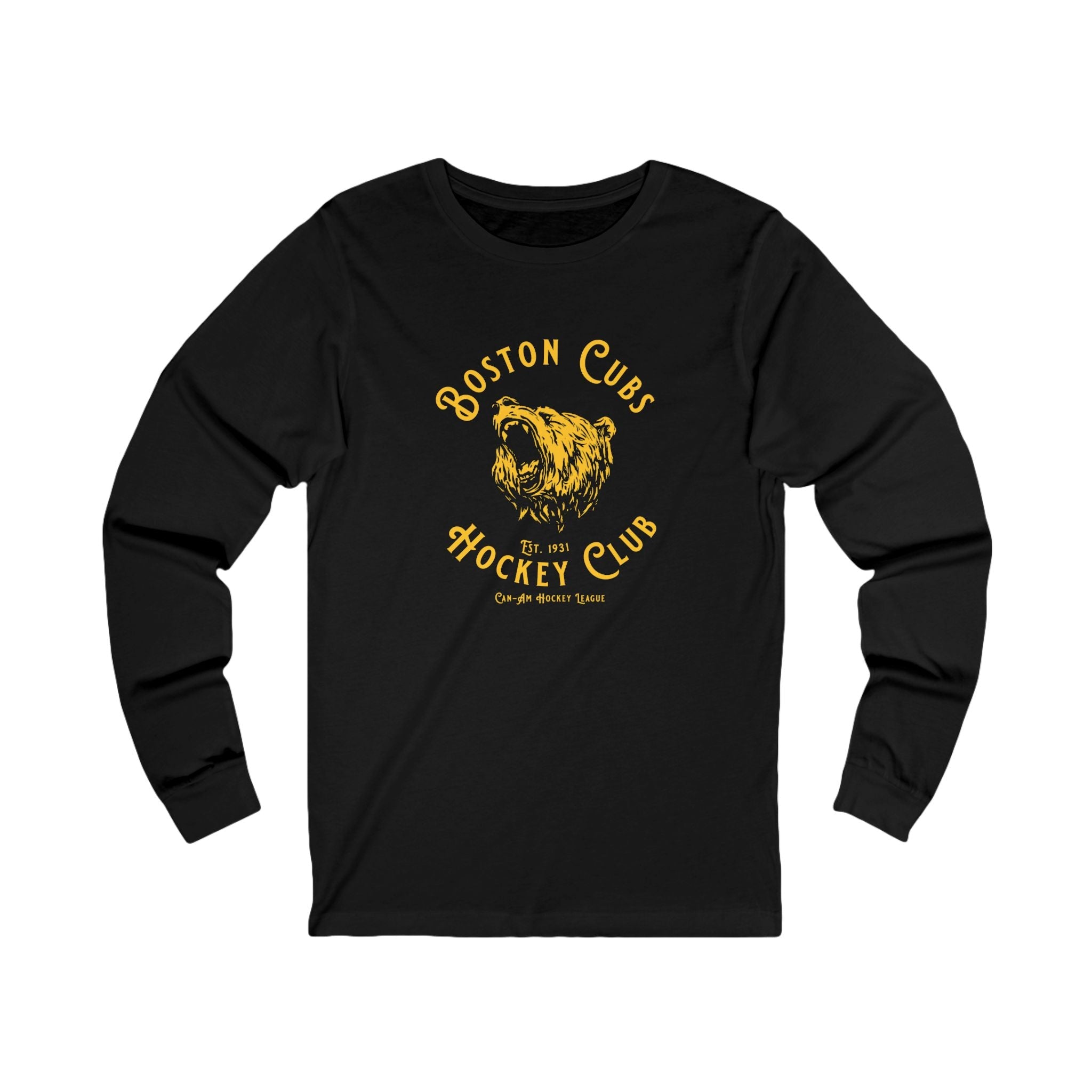 Boston Cubs Long Sleeve Shirt - Black