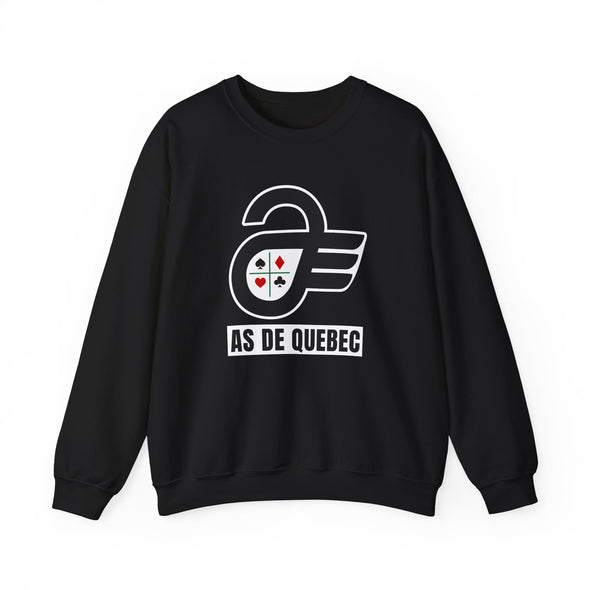 Quebec Aces 1970s Style Crewneck Sweatshirt
