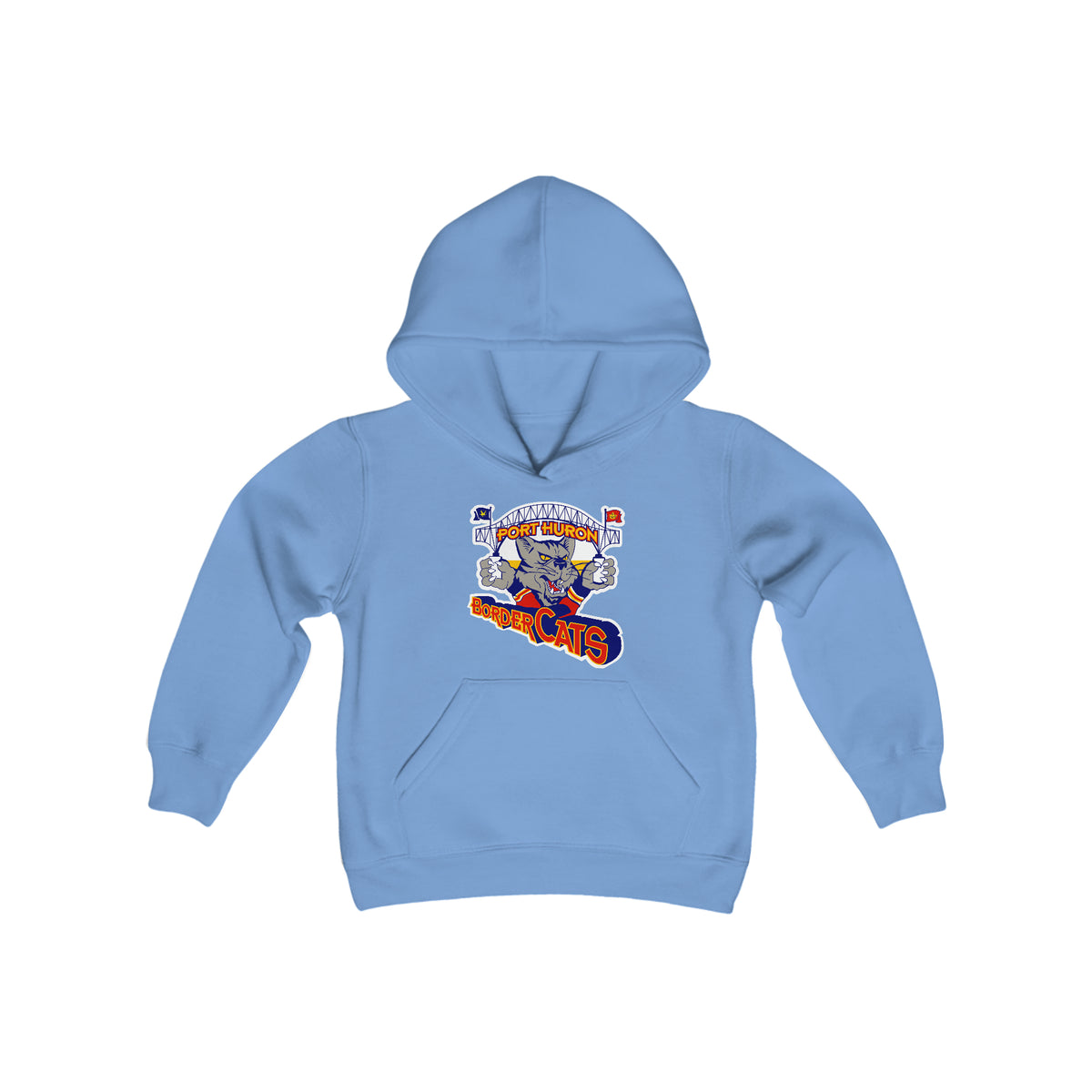 Port Huron Border Cats Hoodie (Youth) – Vintage Ice Hockey