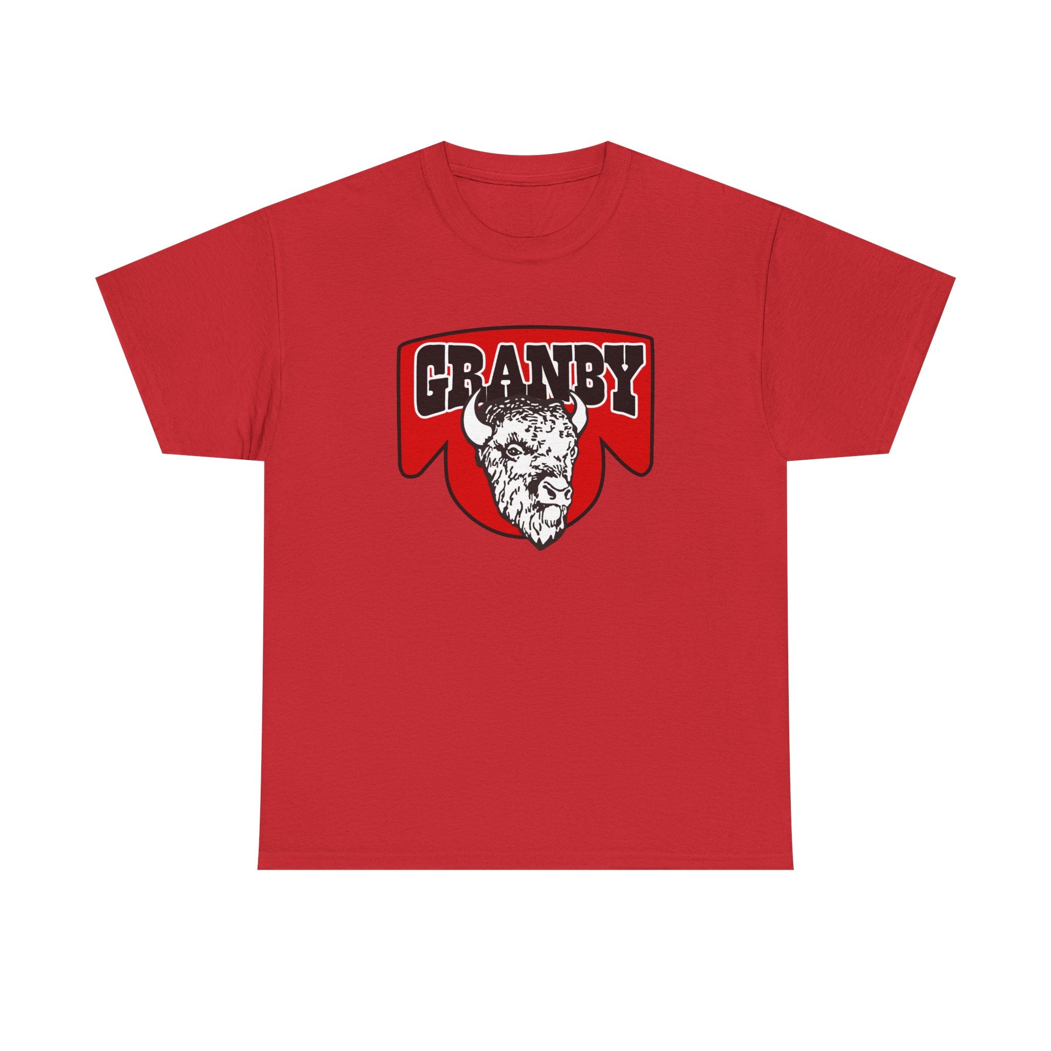 Granby Bisons Early 1980s Style T-Shirt
