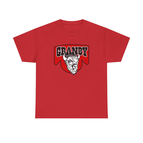 Granby Bisons Early 1980s Style T-Shirt