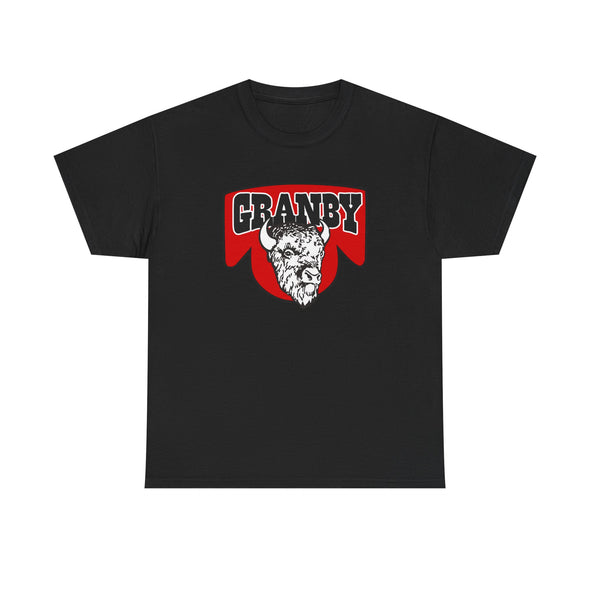 Granby Bisons Early 1980s Style T-Shirt