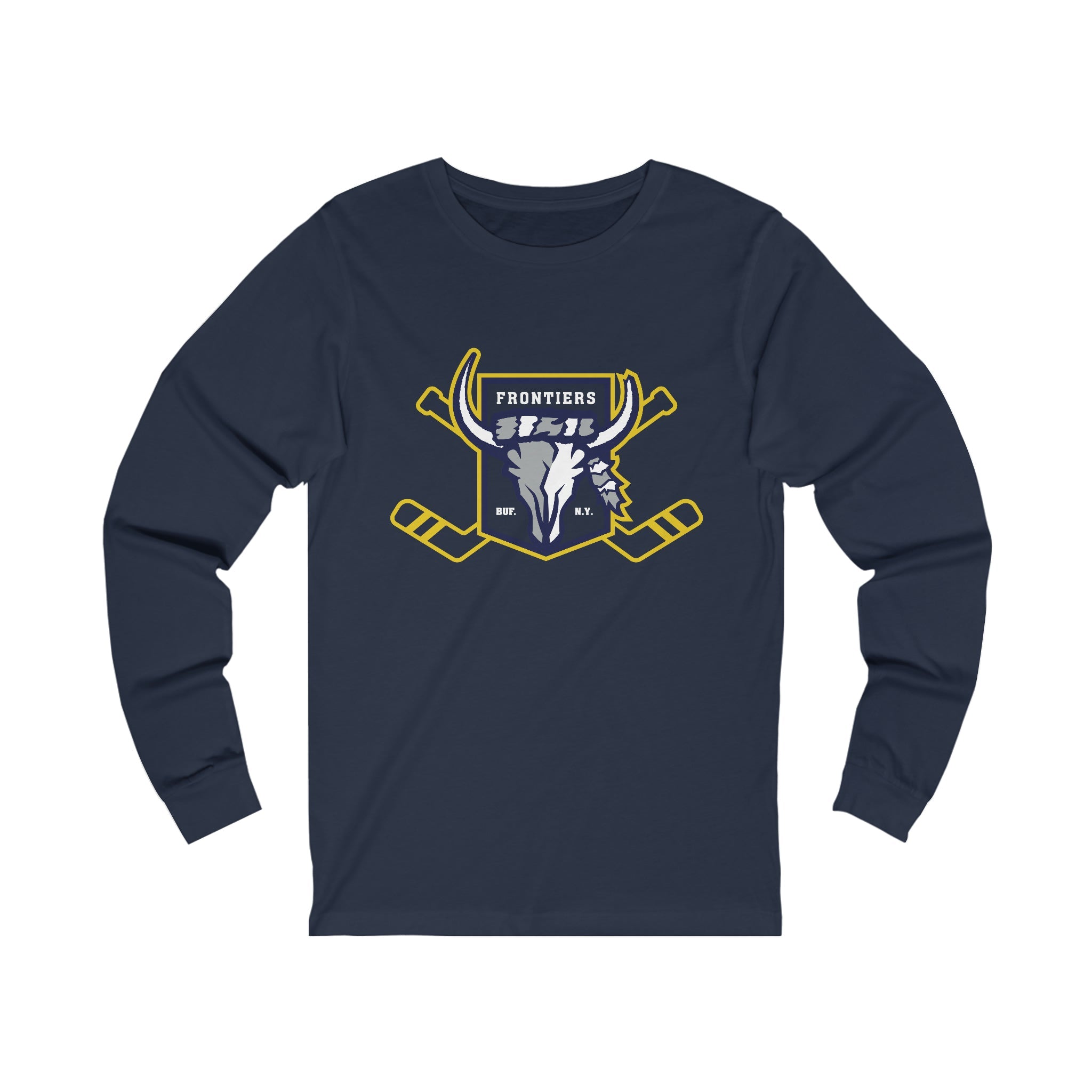 Buffalo Frontiers Long Sleeve Shirt - Navy