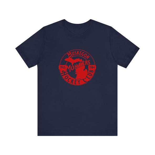 Muskegon Mohawks Circular Dated T-Shirt (Premium Lightweight)