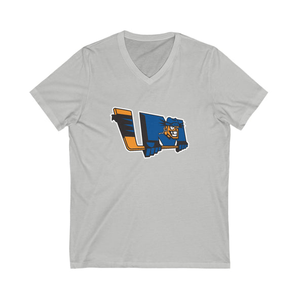 Lewiston MAINEiacs Women's V-Neck T-Shirt