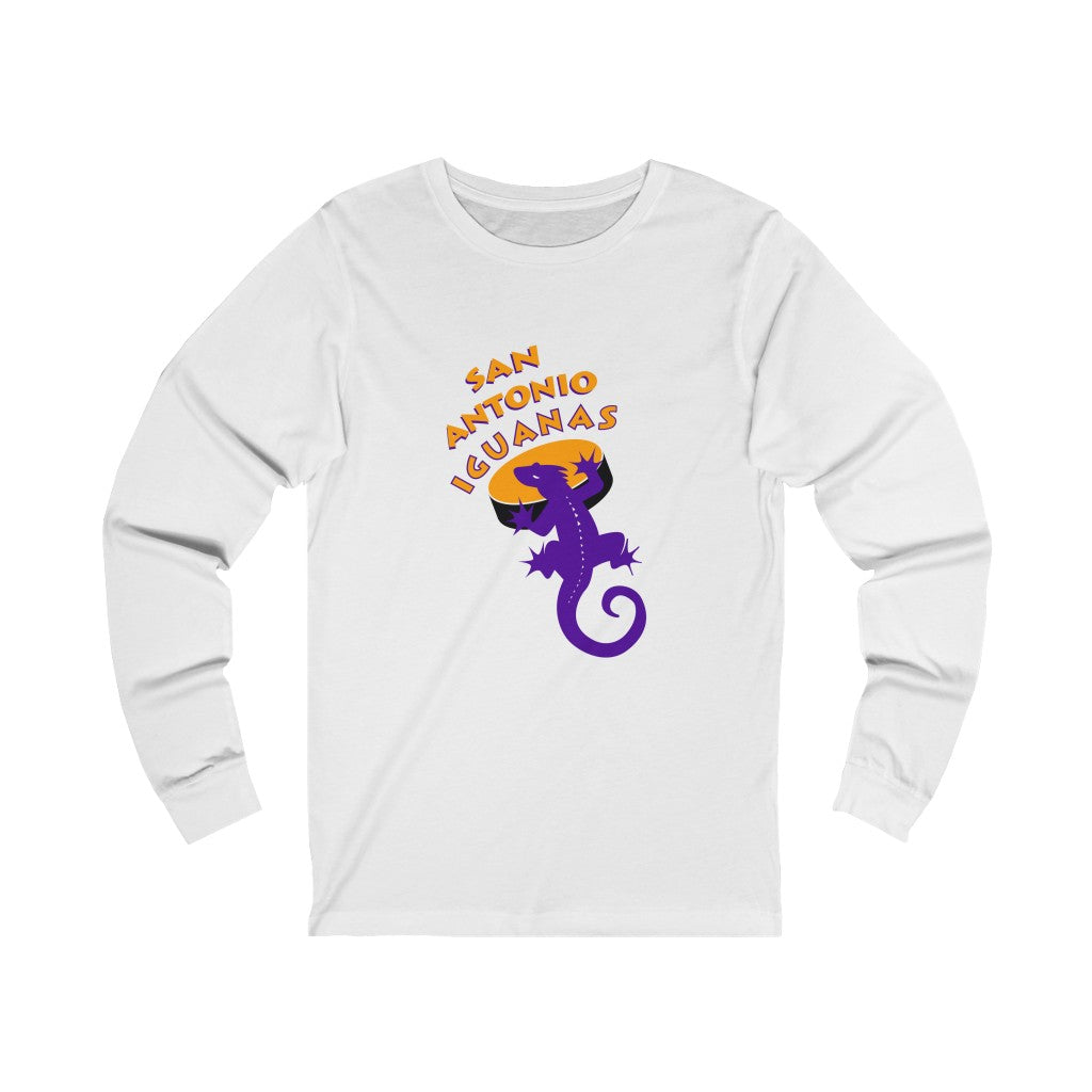 San Antonio Iguanas Long Sleeve Shirt - White