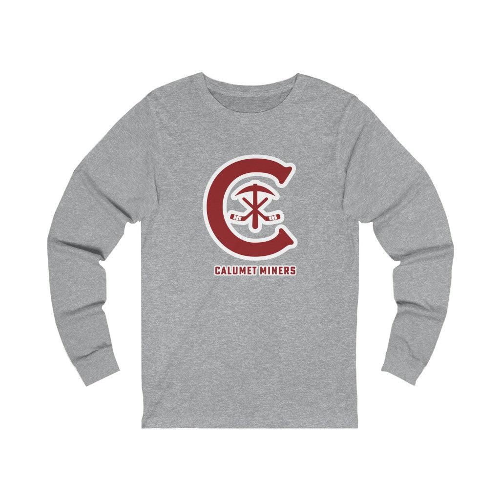 Calumet Miners Long Sleeve Shirt - Athletic Heather
