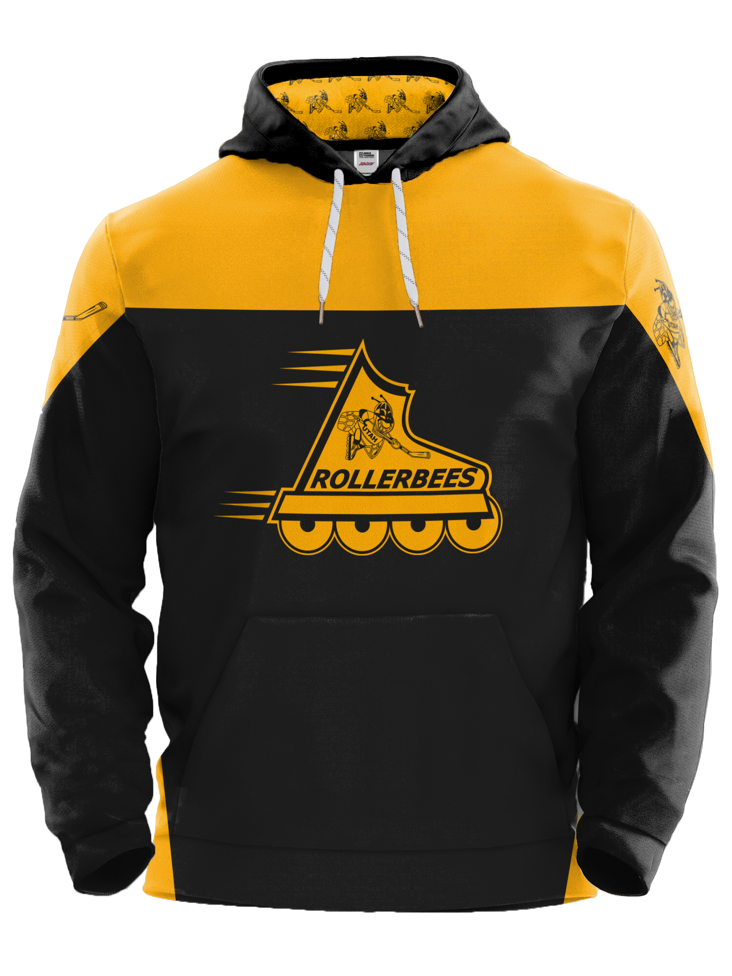 Utah Rollerbees Hockey Hoodie