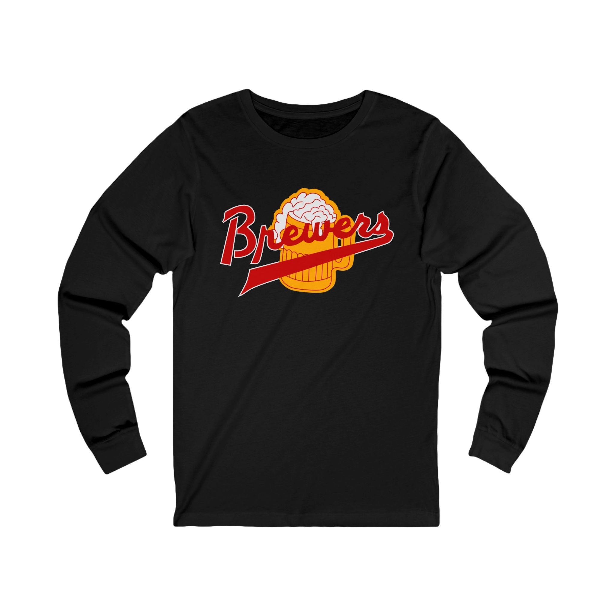 Bergen Brewers Long Sleeve Shirt - Black