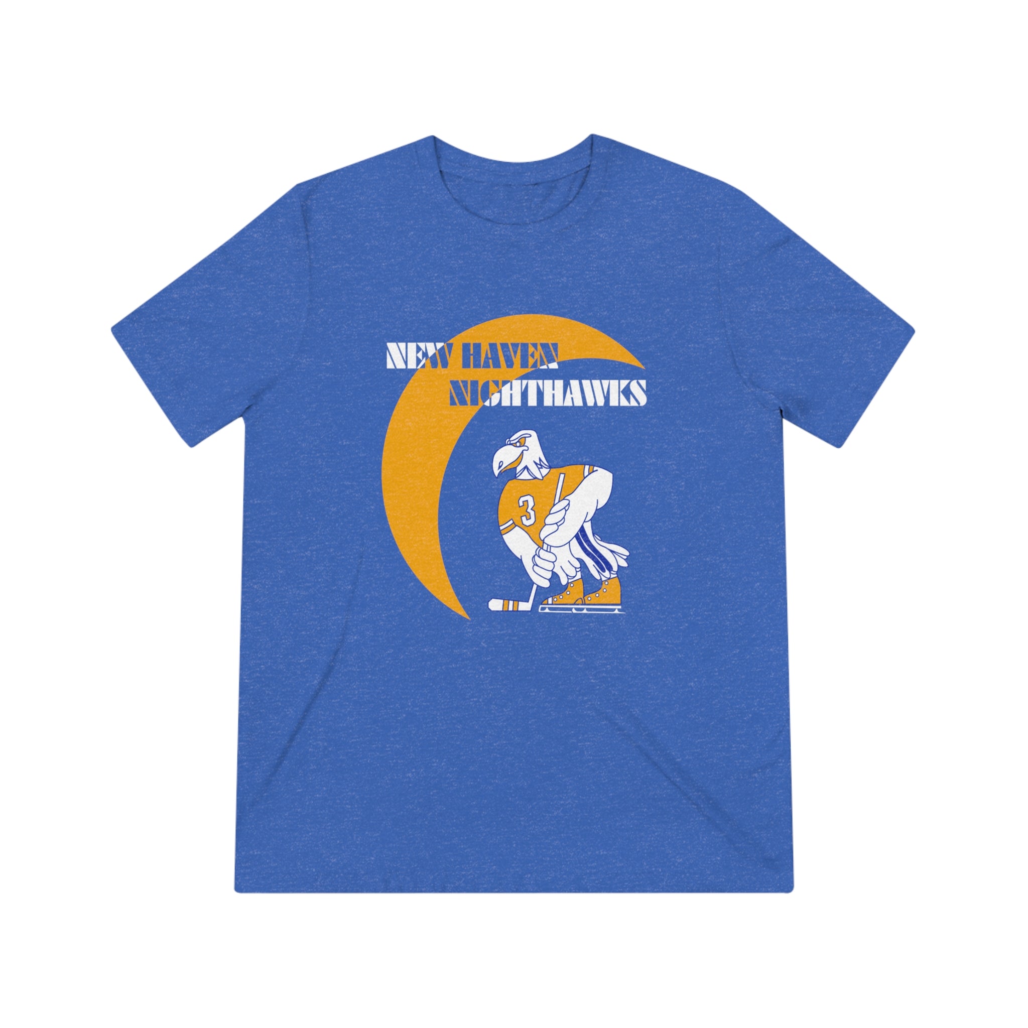 New Haven Nighthawks 1970s T-Shirt (Tri-Blend Super Light)