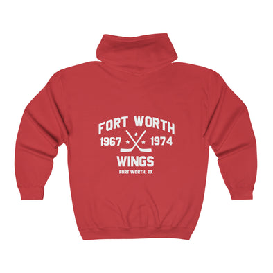 Fort Worth Wings Hoodie (Zip)
