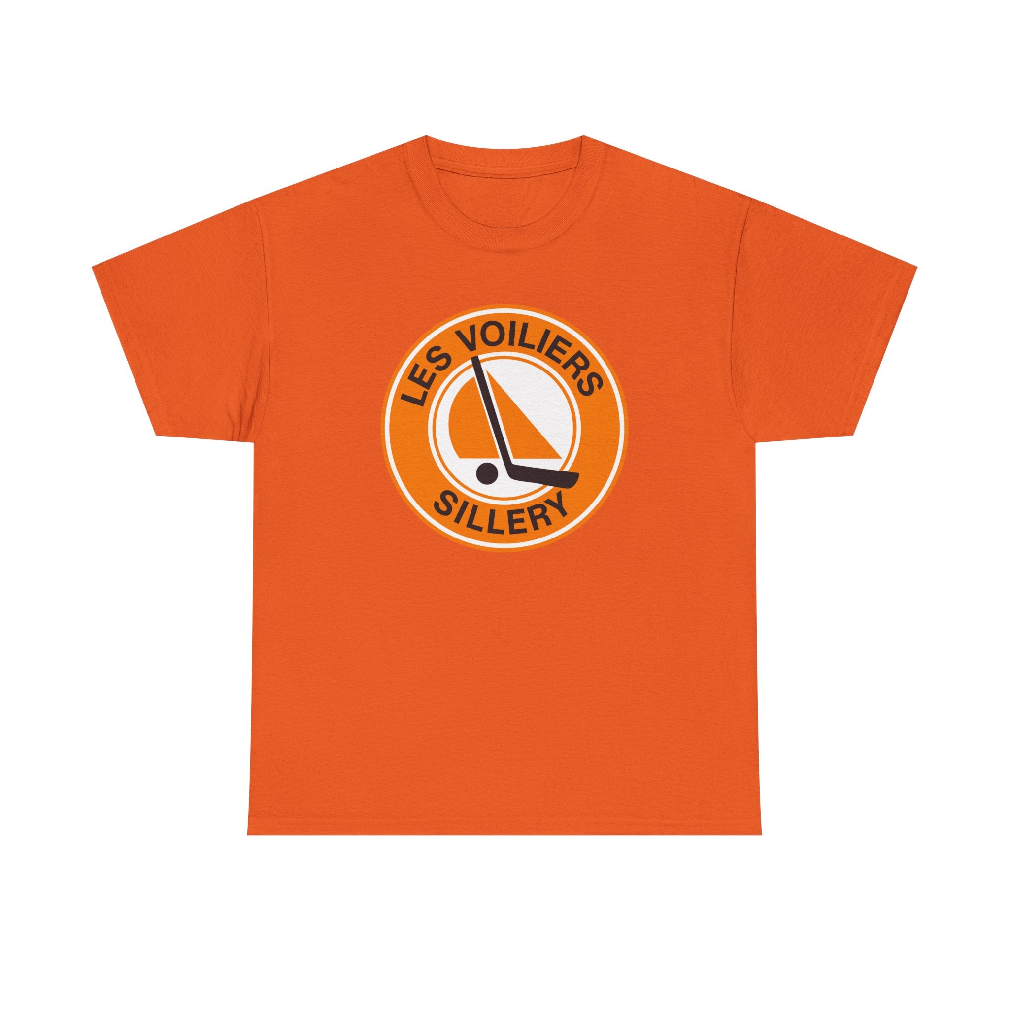 Les Voiliers Sillery Orange Logo T-Shirt