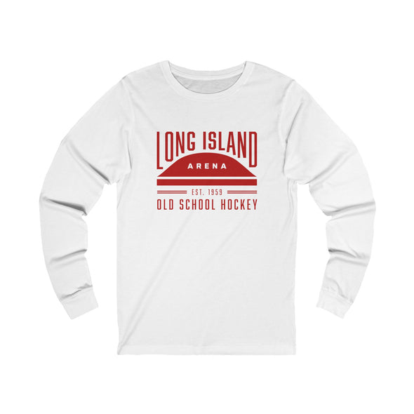 Long Island Arena Old School Hockey Long Sleeve Shirt