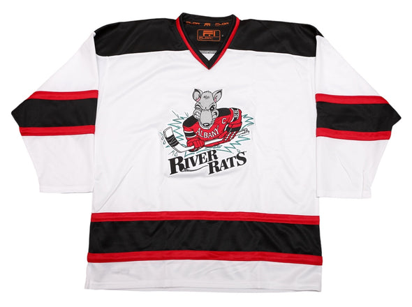 Albany River Rats® 1990s White Jersey (BLANK - PRE-ORDER)