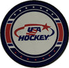 USA Hockey Logo Puck