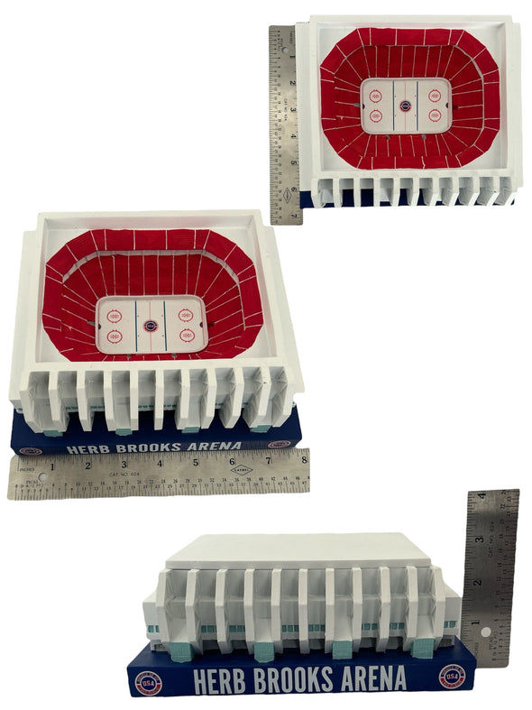 Jack O’callahan Signed 1980 Olympic Herb Brooks Arena Lake Placid - Miracle on Ice Scale Replica