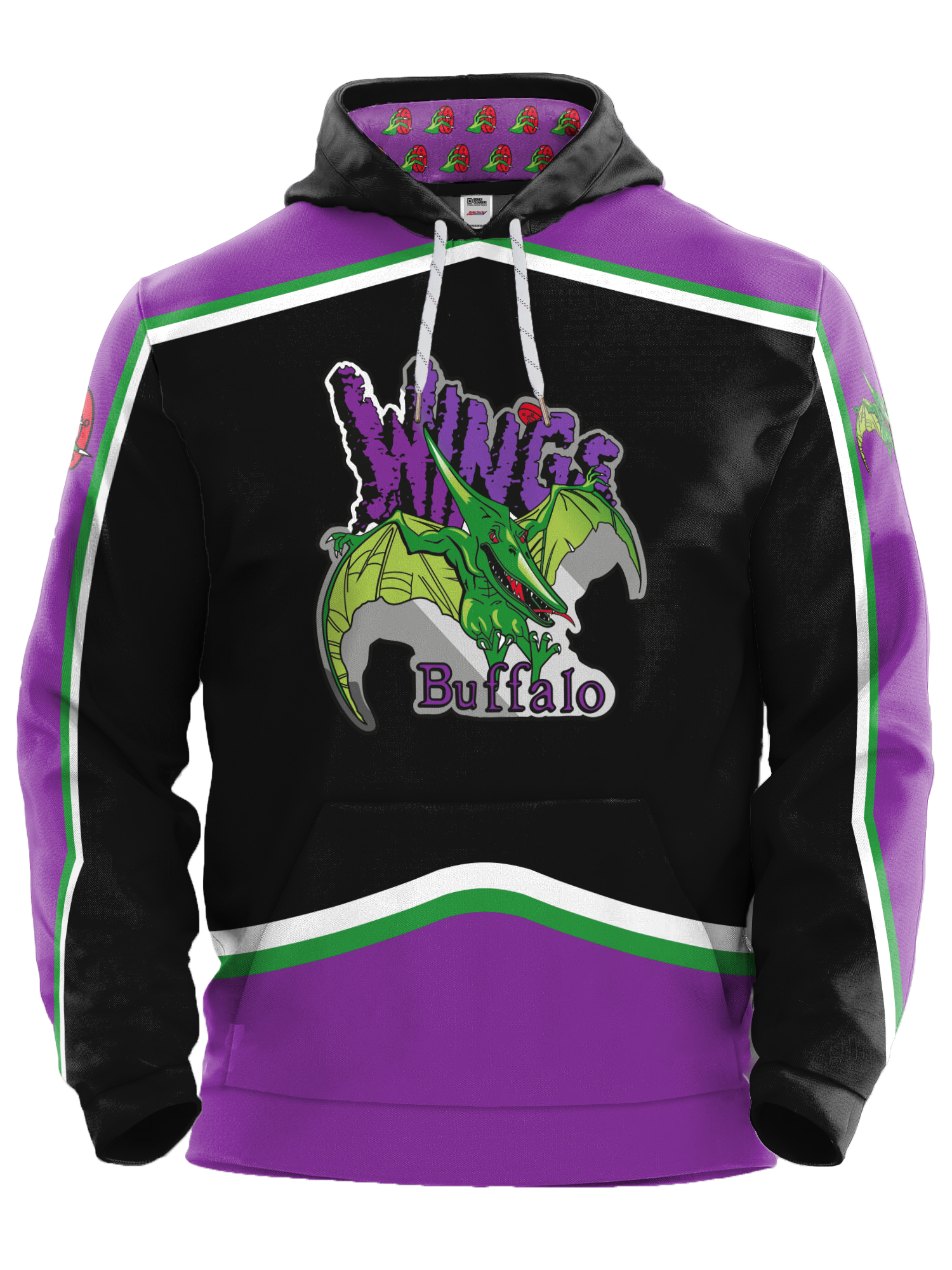 Buffalo Wings Hockey Hoodie