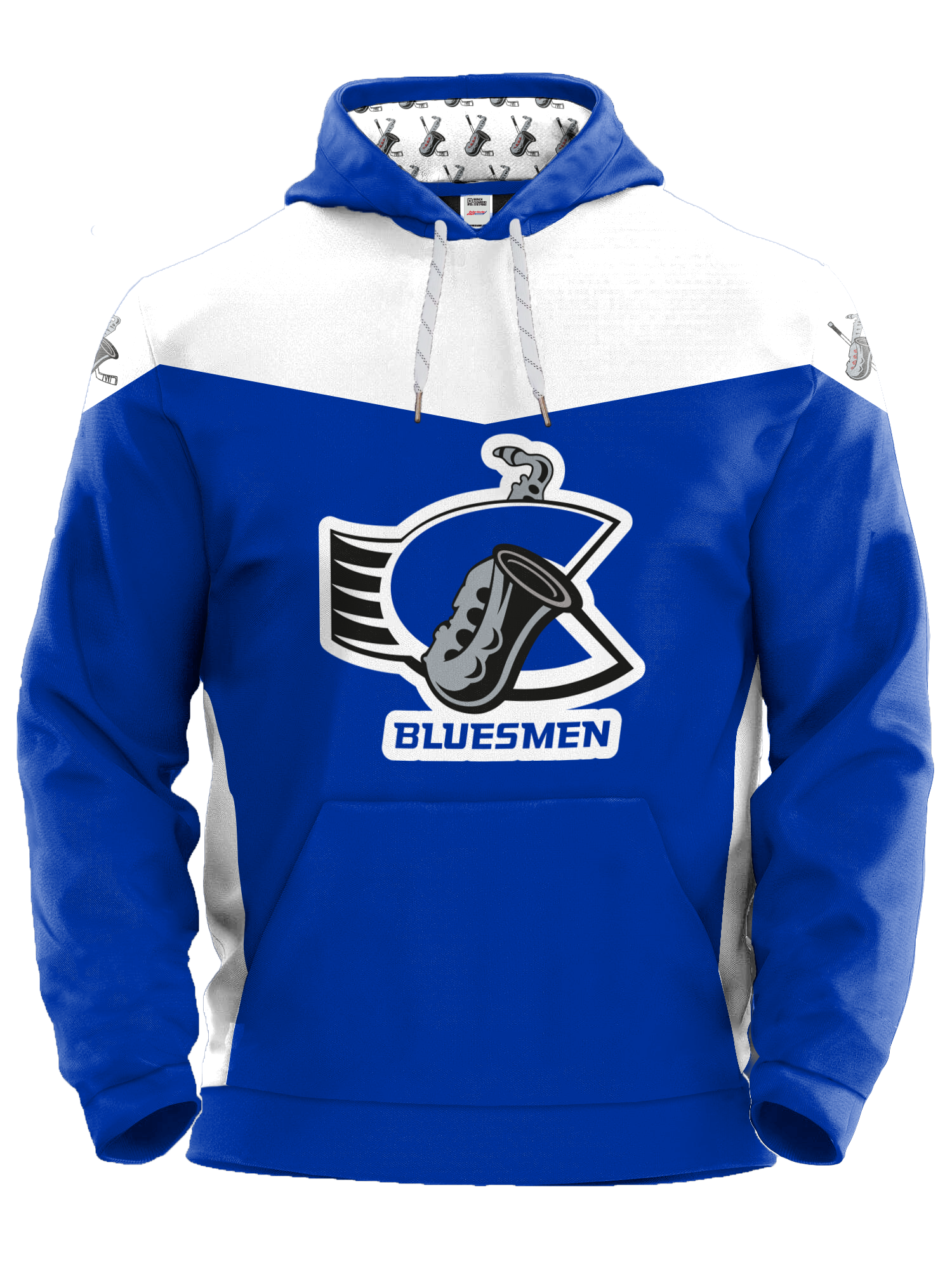 Chicago Bluesmen Hockey Hoodie