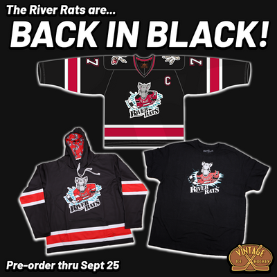 Albany River Rats Black Limited Edition Apparel
