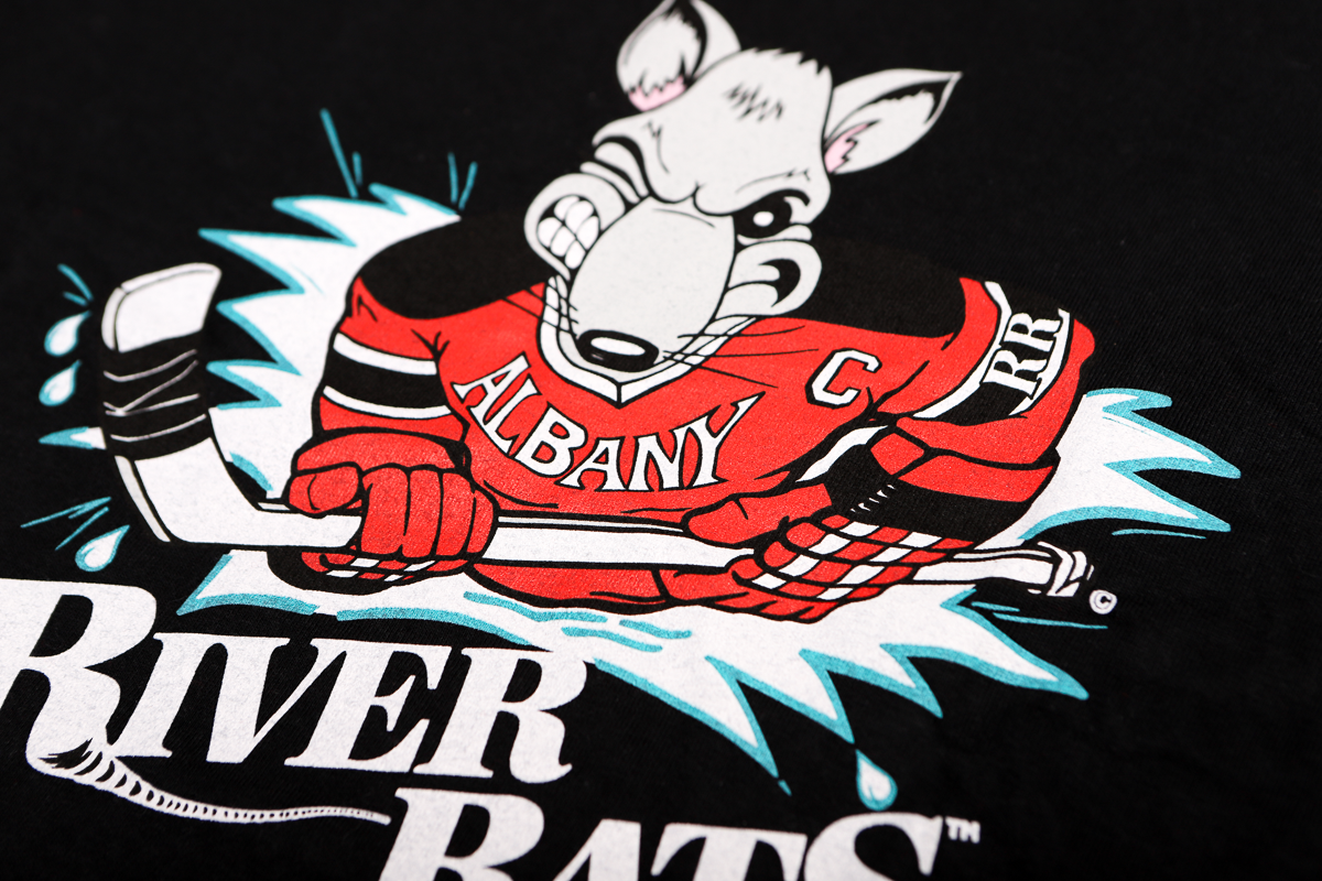 Albany River Rats® Black T-Shirt (YOUTH) - LIMITED EDITION