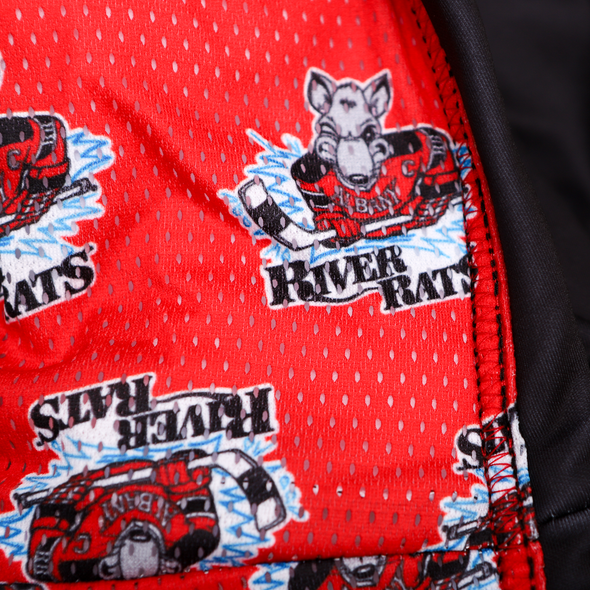 Albany River Rats® Black Performance Hoodie - LIMITED EDITION