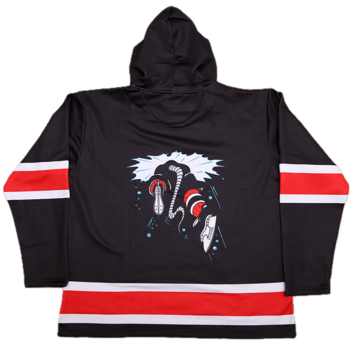 Albany River Rats® Black Performance Hoodie - LIMITED EDITION