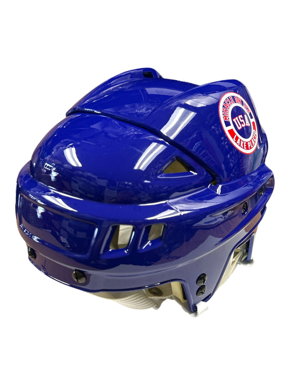 USA Hockey Miracle on Ice 1980 Customizable Player Helmet - Blue