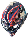 Jim Craig Signed USA Hockey Miracle on Ice 1980 Blue Full Size Goalie Mask