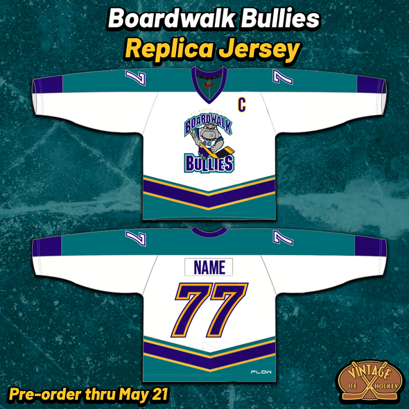 Atlantic City Boardwalk Bullies 2002-03 Replica Jersey (CUSTOM - PRE-ORDER)