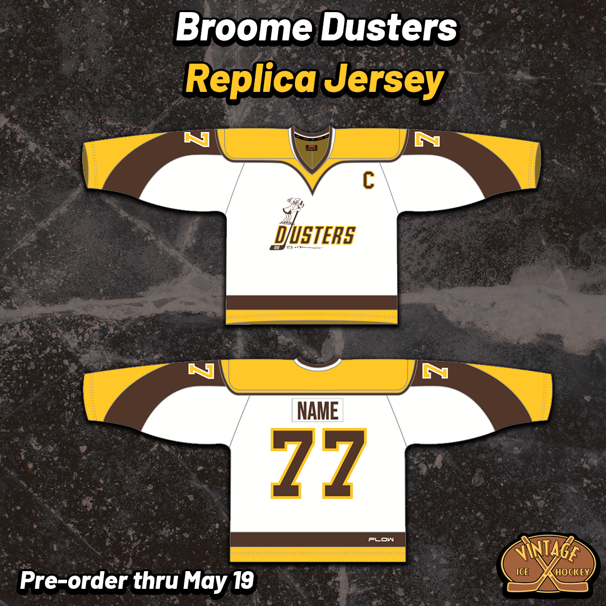 Broome Dusters Replica Jersey (CUSTOM - PRE-ORDER)