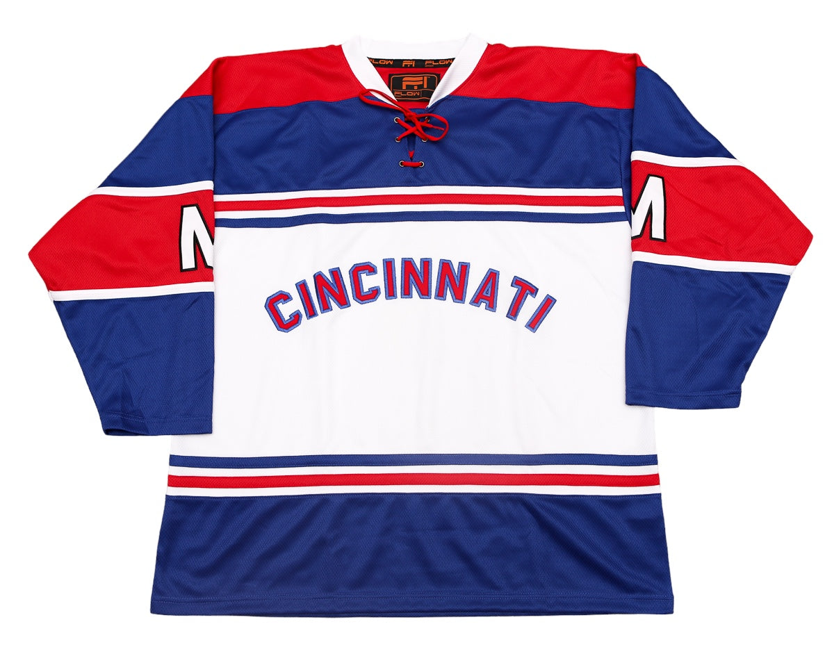 Cincinnati Mohawks Replica Jersey (BLANK) – Vintage Ice Hockey