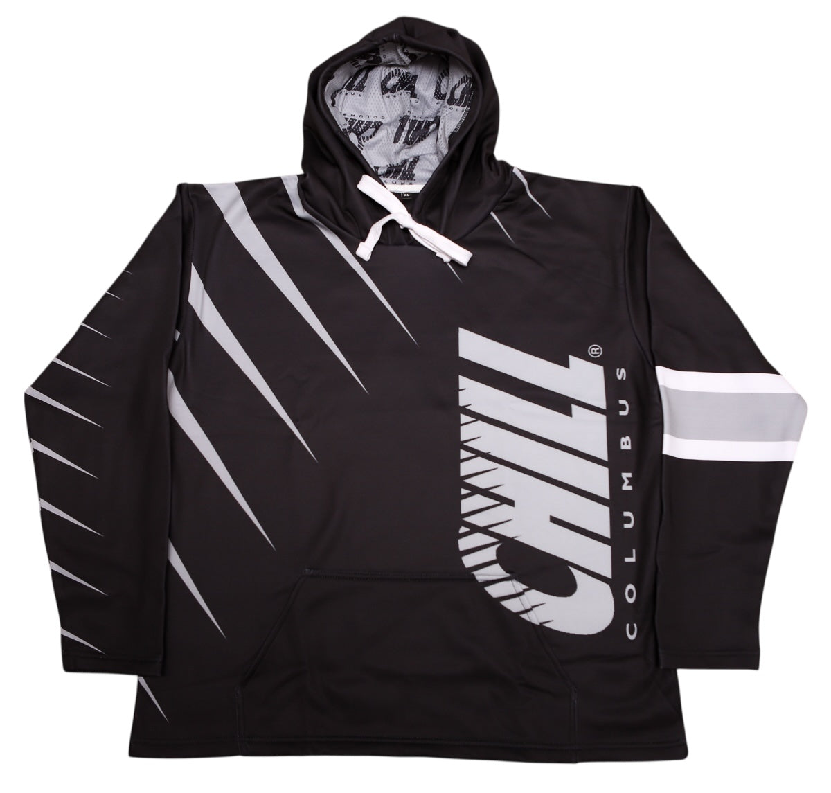 Columbus Chill Black Performance Hoodie