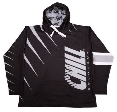 Columbus Chill Black Performance Hoodie