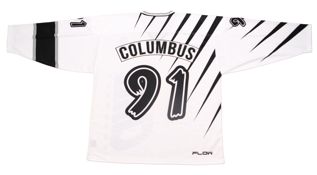 Columbus Chill White Jersey (CUSTOM - PRE-ORDER)