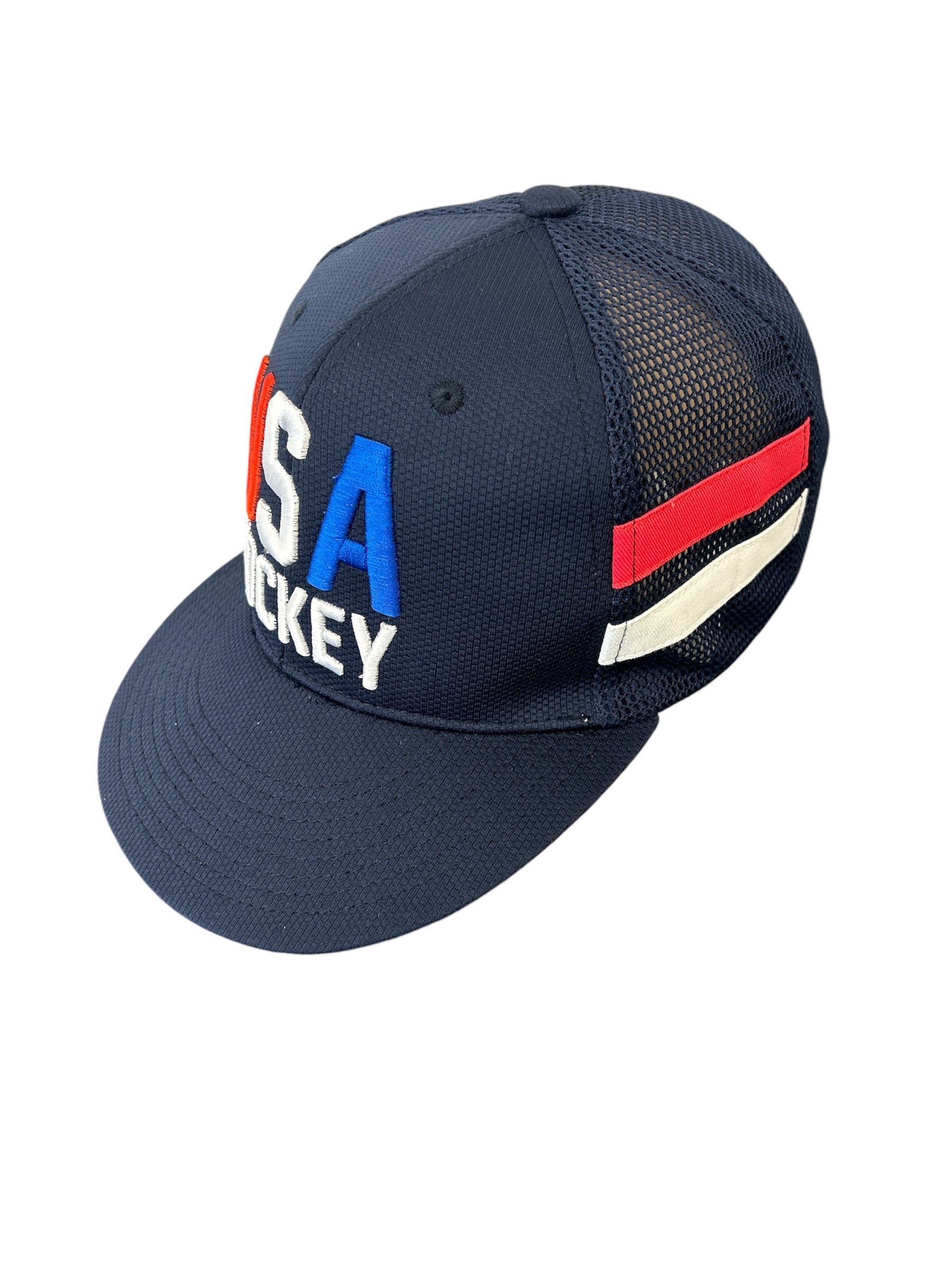 USA Hockey Official Licensed 2026 Flat Brim Navy Hat