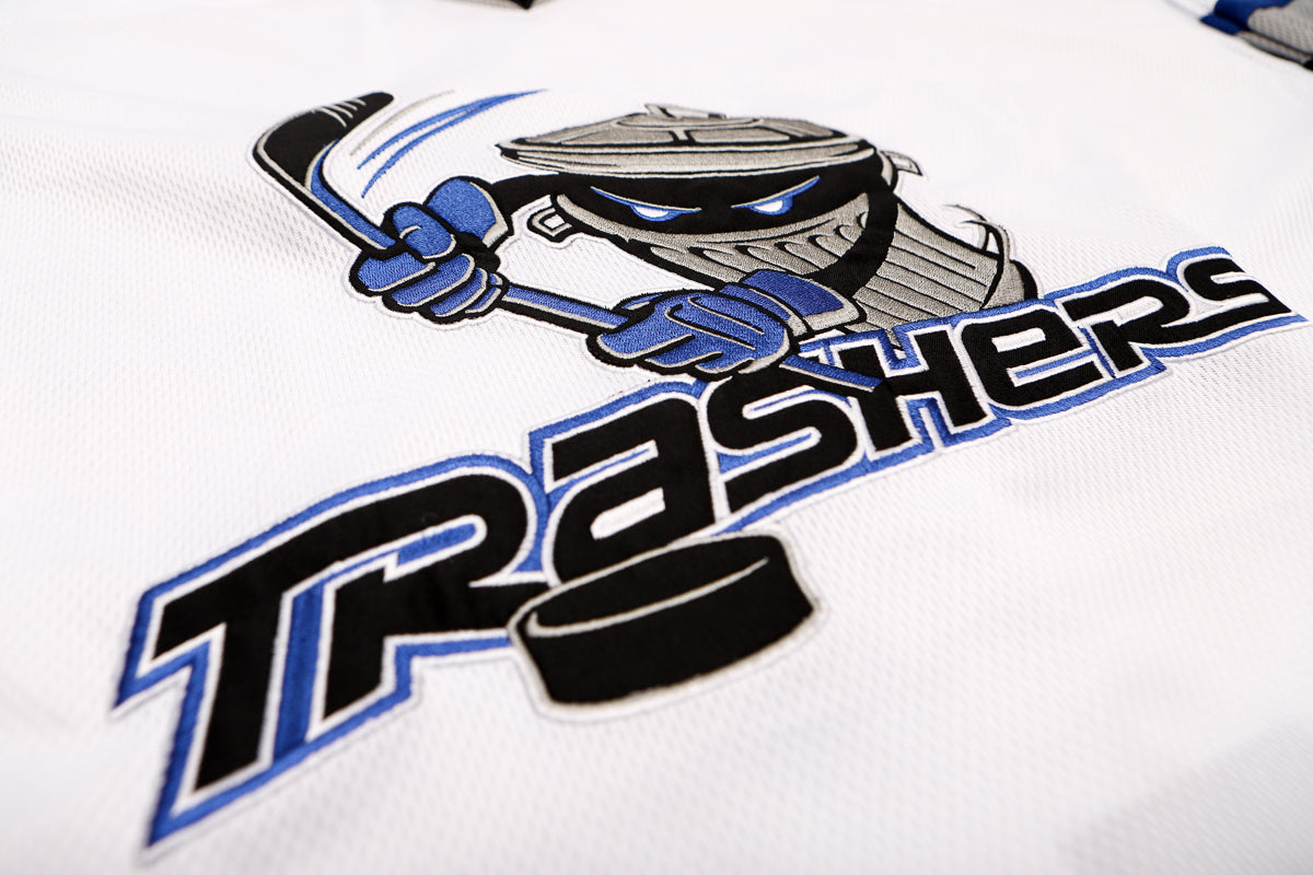 Danbury Trashers Replica White Jersey (BLANK - PRE-ORDER)