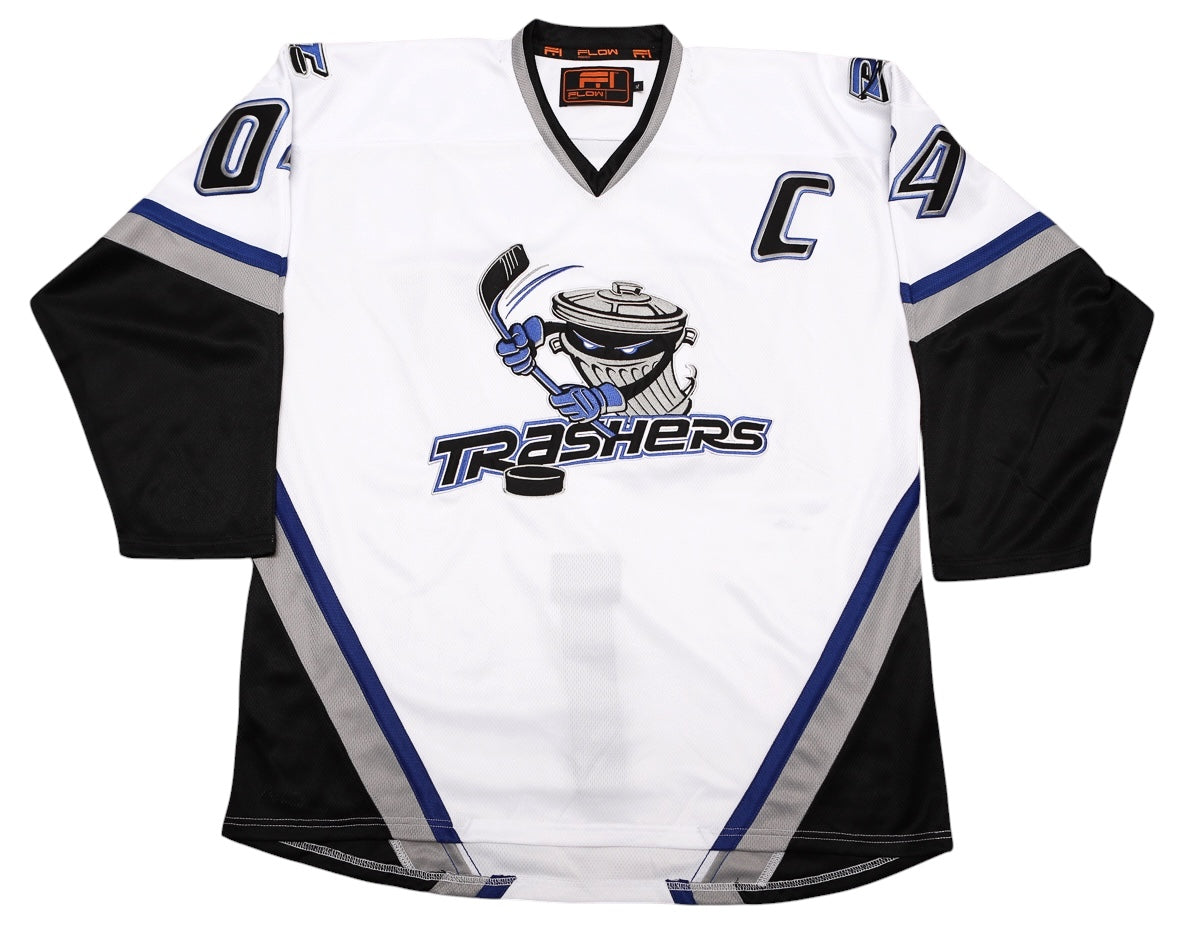 Danbury Trashers Replica White Jersey (CUSTOM - PRE-ORDER)