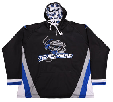Danbury Trashers Black Performance Hoodie