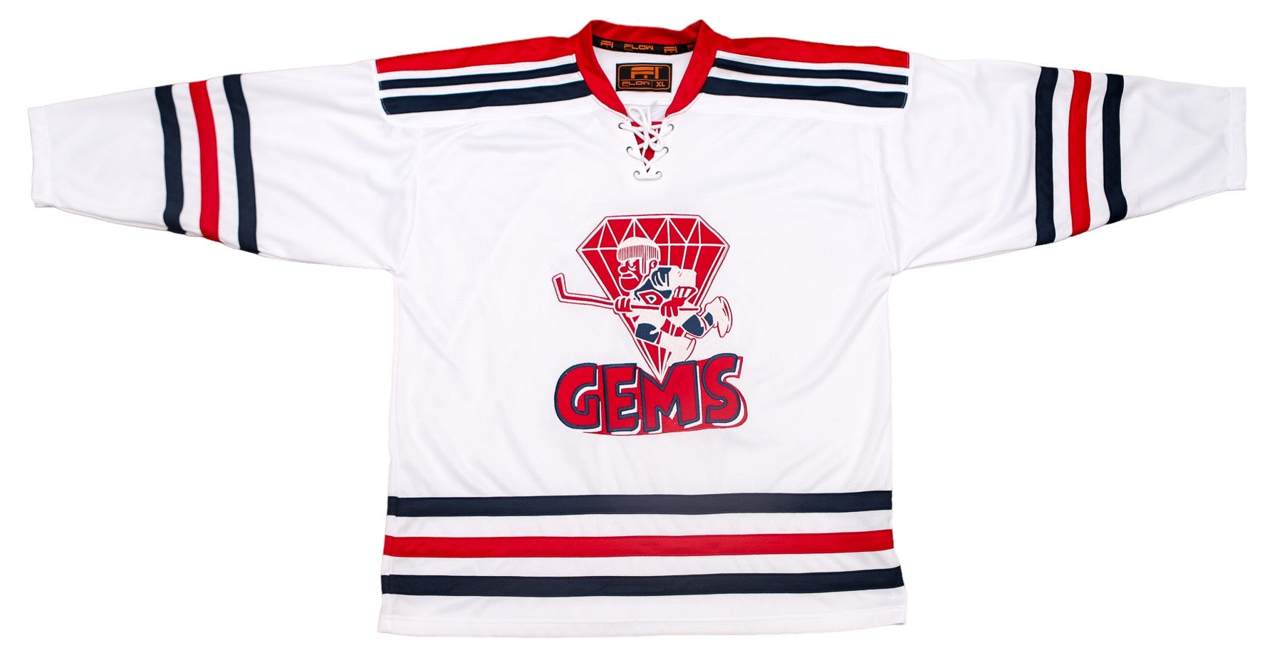 Dayton Gems 1960s White Jersey (BLANK - PRE-ORDER)