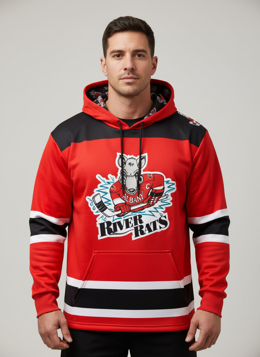 Albany River Rats Hockey Performance Hoodie